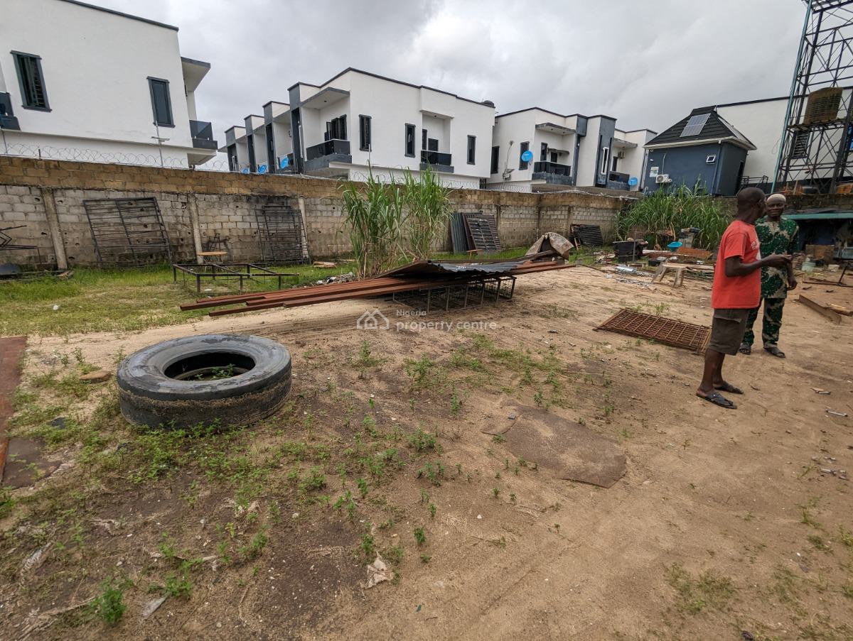 L-shaped 1207 Sqm Fenced Land with Deed, Addo Road, Ajah, Lagos, Mixed-use Land for Sale