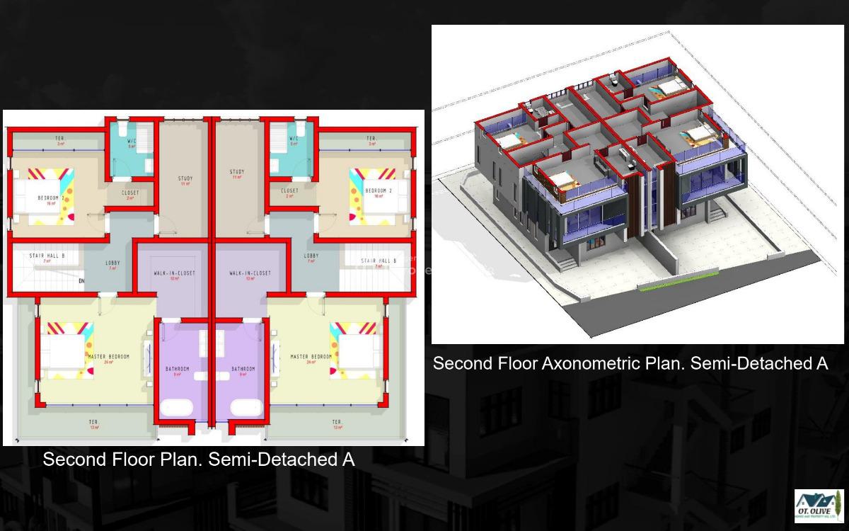 Offplan Luxury 4 Bedroom Semi Detached Duplex with Bq, Pako Estate, Gra, Ogudu, Lagos, Semi-detached Duplex for Sale