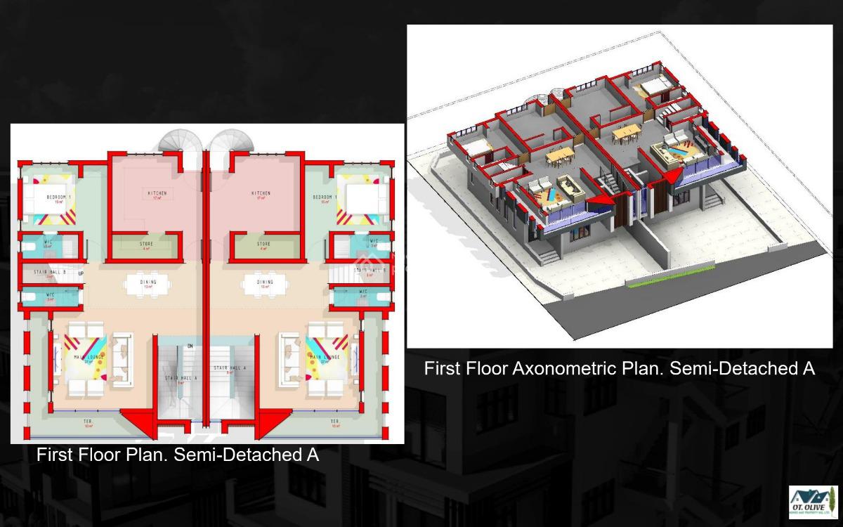 Offplan Luxury 4 Bedroom Semi Detached Duplex with Bq, Pako Estate, Gra, Ogudu, Lagos, Semi-detached Duplex for Sale