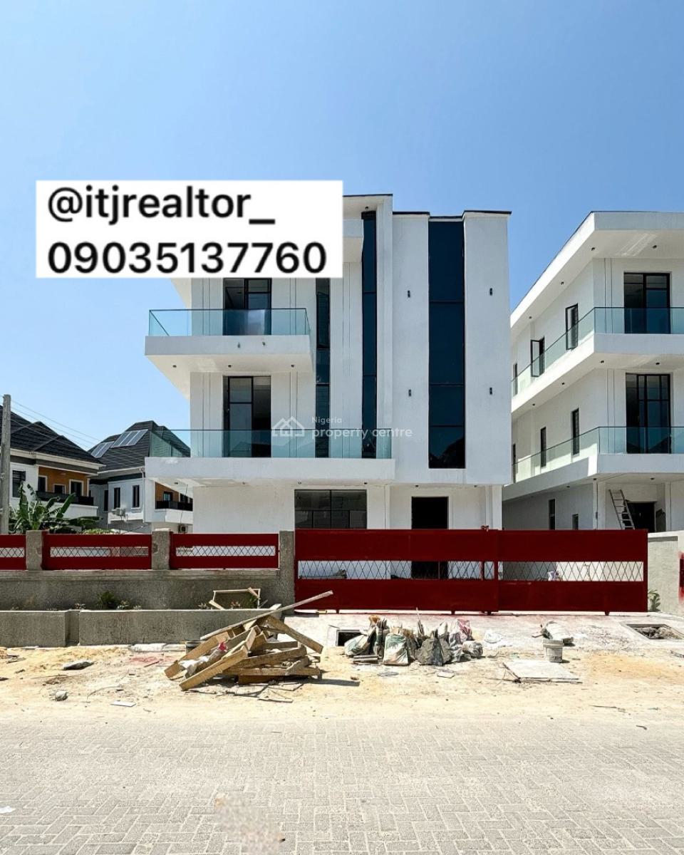 Stunning 5 Bedroom Detached Duplex with Pool and Bq, Orchid, Lekki, Lagos, Detached Duplex for Sale