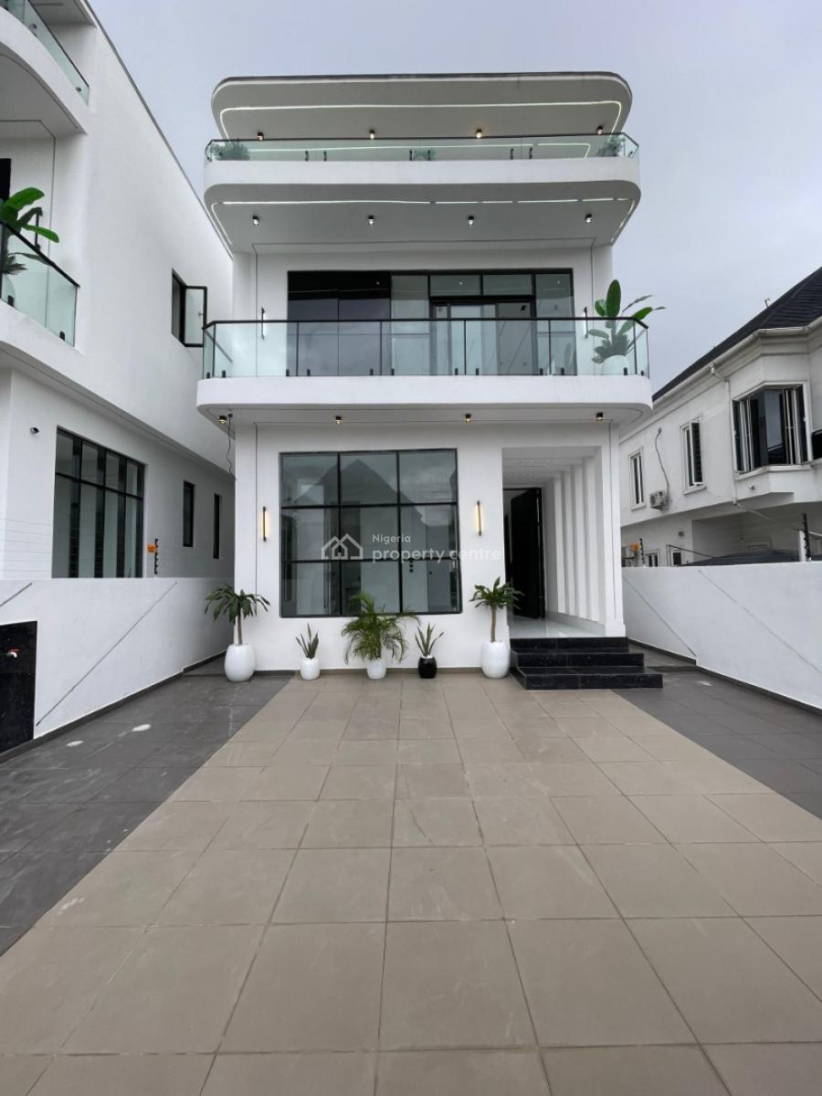 Luxury 5 Bedroom Fully Detached Duplex, Chevron Toll Gate, Lekki, Lagos, Detached Duplex for Sale