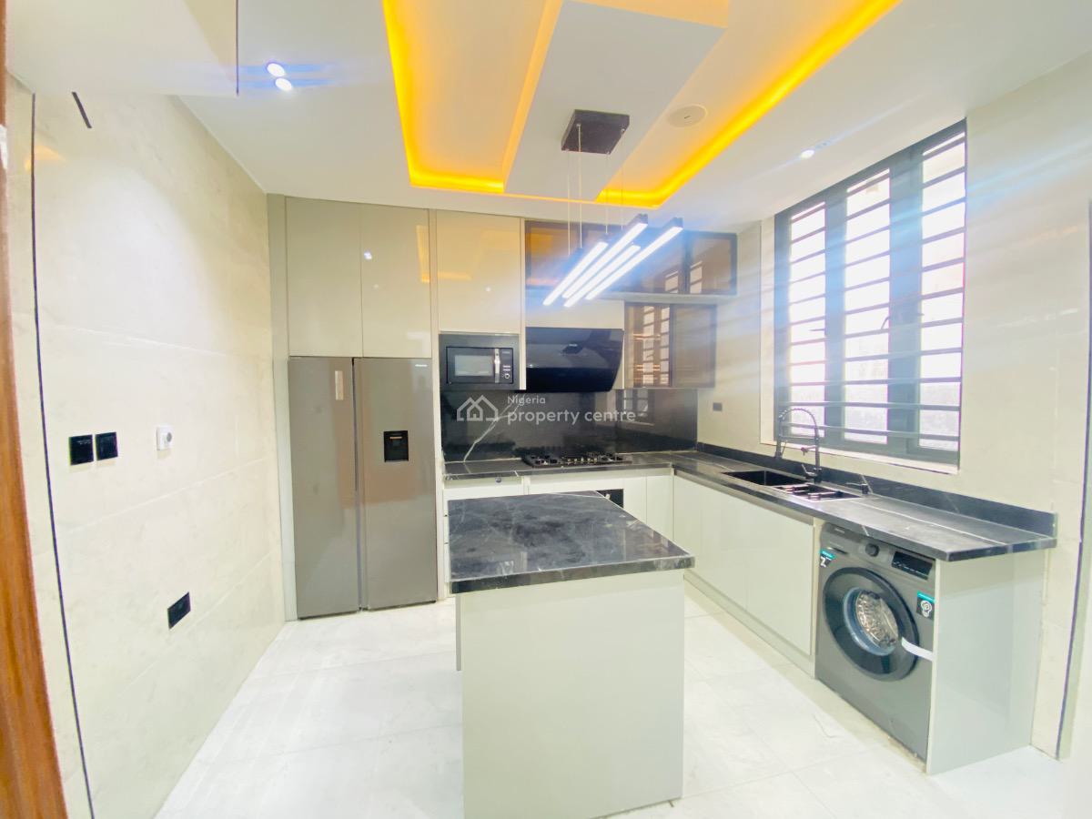 Exquisite Newly Built 5 Bedroom Fully Detached Duplex with Bq, Lekki Phase 1, Lekki, Lagos, Detached Duplex for Sale