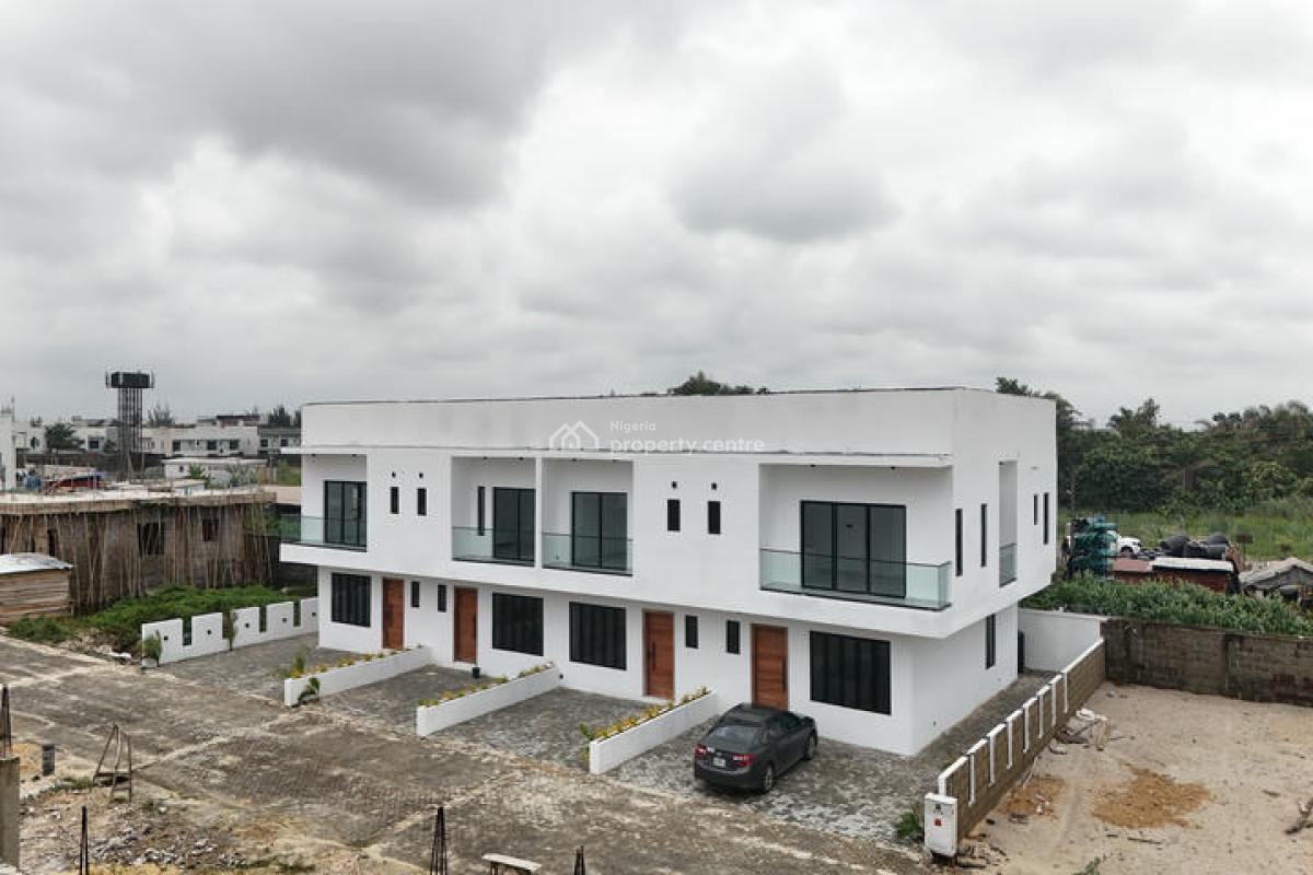 Contemporary 3 Bedroom Terrace Duplex with Boys Quarter, Ajah, Lagos, Terraced Duplex for Sale