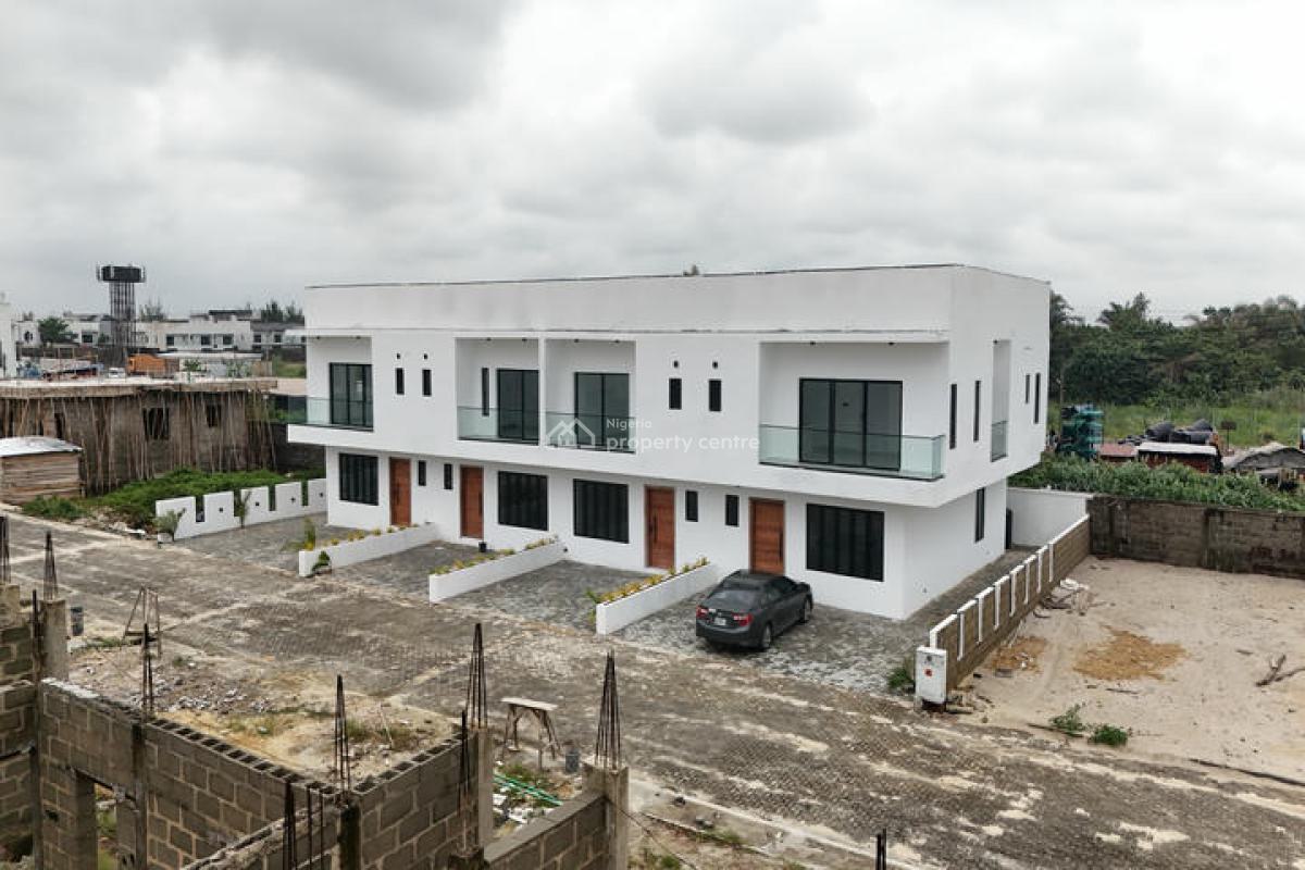 Contemporary 3 Bedroom Terrace Duplex with Boys Quarter, Ajah, Lagos, Terraced Duplex for Sale