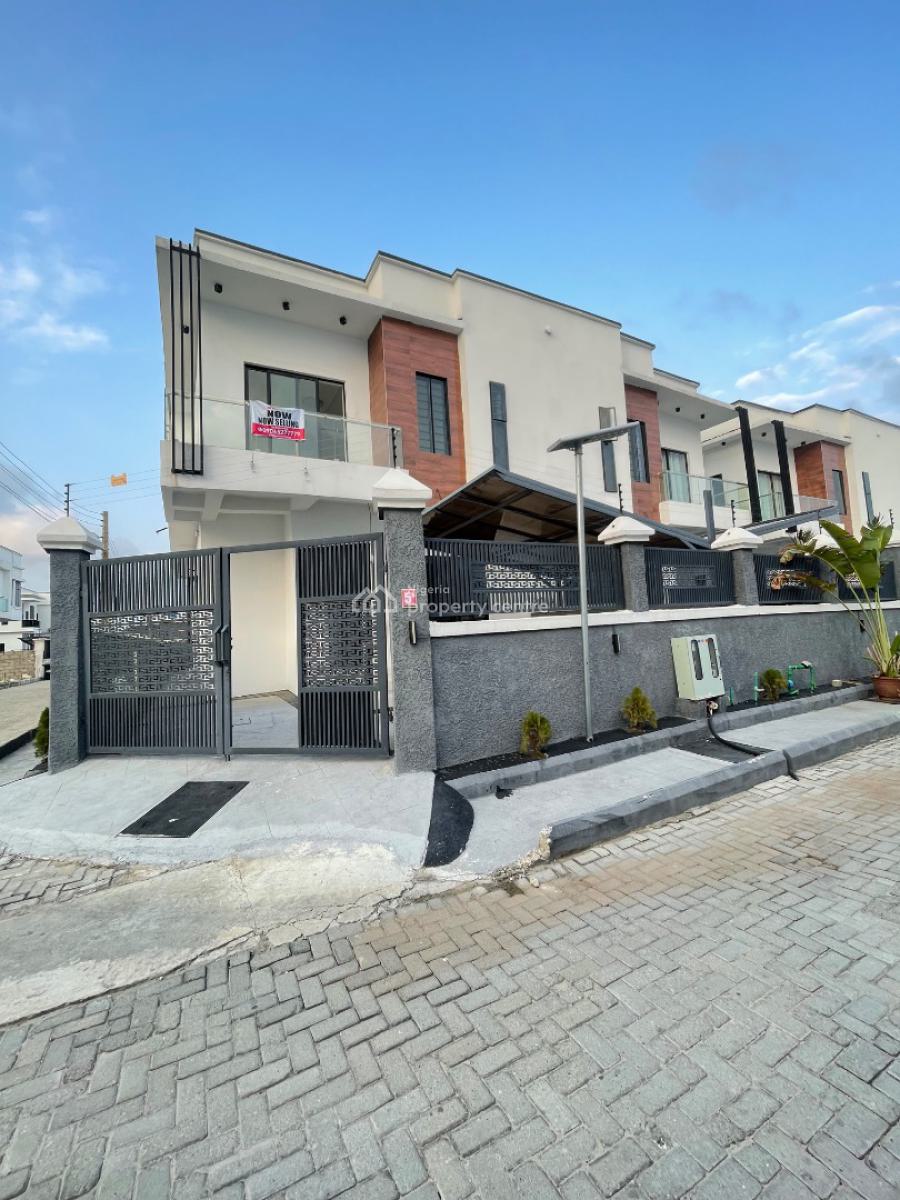 Lovely 4-bedroom Self Compound Semi Detached Duplex, Orchid Road,before The Roundabout, Lekki, Lagos, Semi-detached Duplex for Sale