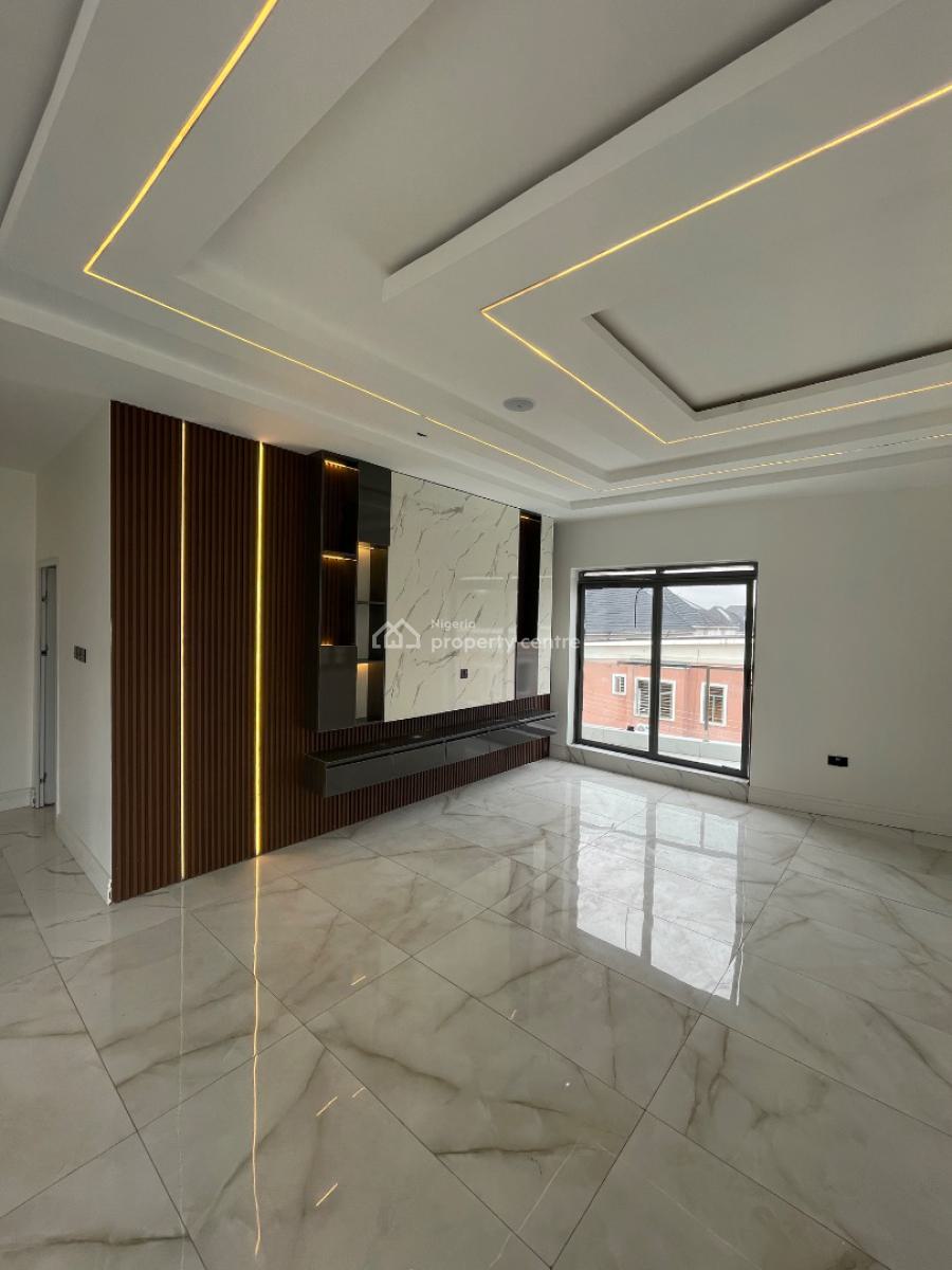 5 Bedroom Fully Detached Duplex with Bq , Cinema and Swimming Pool, Chevron, Lekki, Lagos, Detached Duplex for Sale