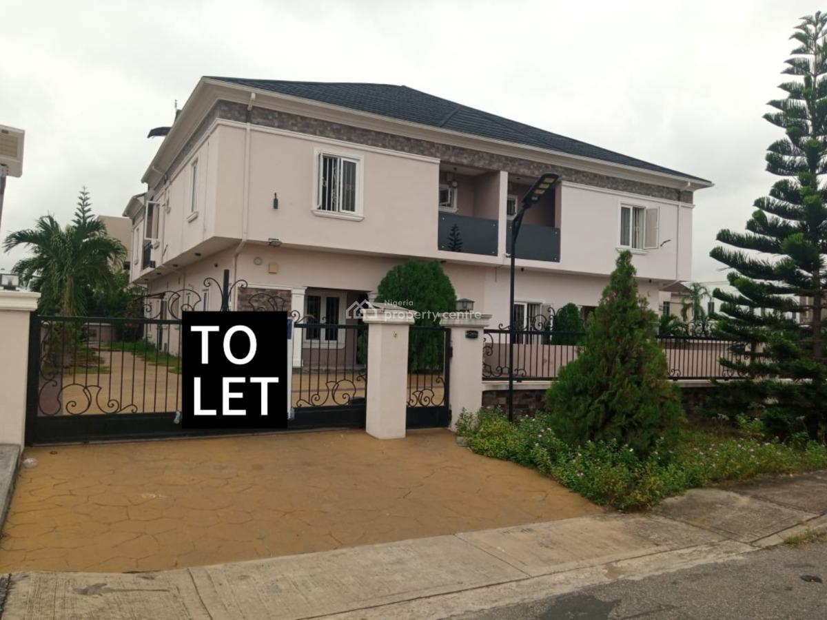 5 Bedroom Semi-detached Duplex with Bq, Royal Gardens Estate,  Ajah,, Lekki, Lagos, Semi-detached Duplex for Rent