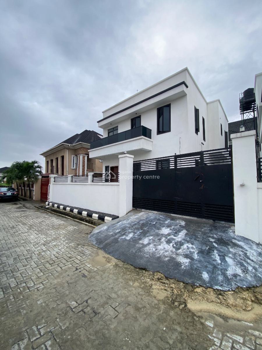 Newly Built 4bedroom Duplex with Bq, Within Sky Mall Before Shop Rite, Sangotedo, Ajah, Lagos, Detached Duplex for Sale