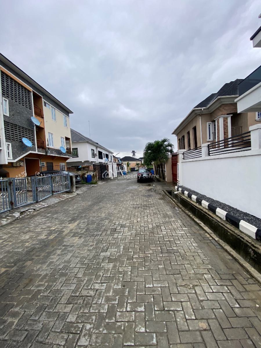 Newly Built 4bedroom Duplex with Bq, Within Sky Mall Before Shop Rite, Sangotedo, Ajah, Lagos, Detached Duplex for Sale