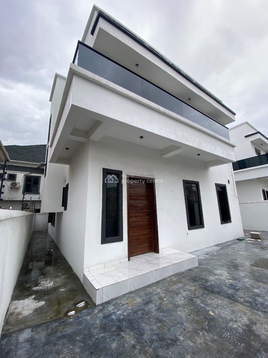 Newly Built 4bedroom Duplex with Bq, Within Sky Mall Before Shop Rite, Sangotedo, Ajah, Lagos, Detached Duplex for Sale