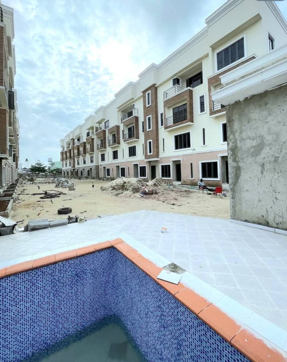 Spacious 4 Bedroom Terrace Duplex with Pool, Gym & Bq, Lekki Phase 1, Lekki, Lagos, Terraced Duplex for Sale