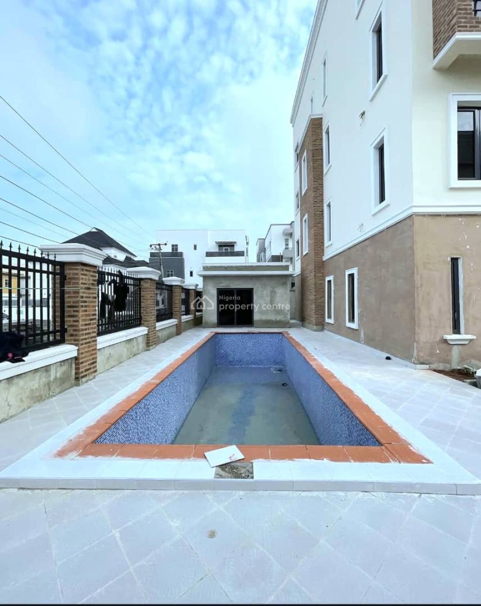 Spacious 4 Bedroom Terrace Duplex with Pool, Gym & Bq, Lekki Phase 1, Lekki, Lagos, Terraced Duplex for Sale