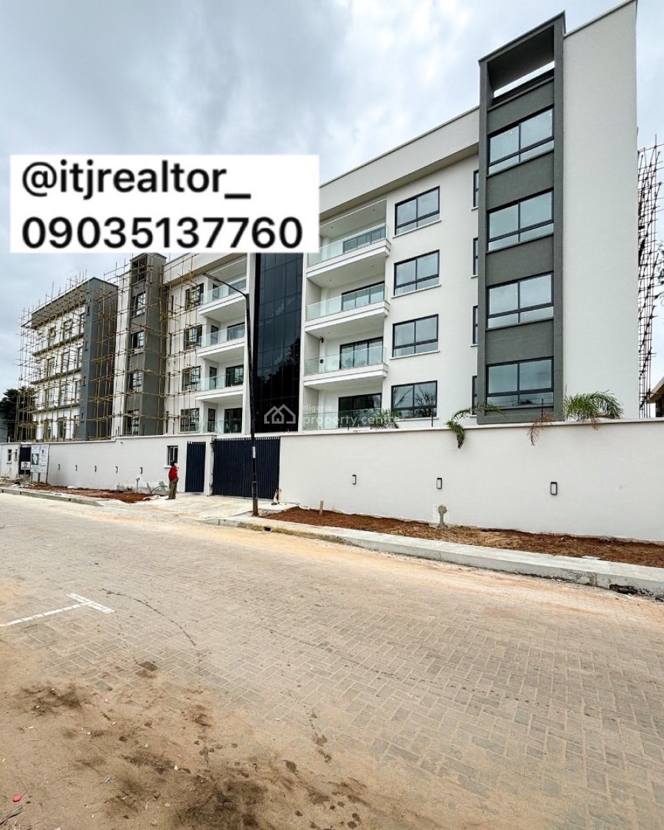 Stunning 3 Bedroom Apartment with Elevator,gym,and Bq, Ikoyi, Ikoyi, Lagos, Block of Flats for Sale