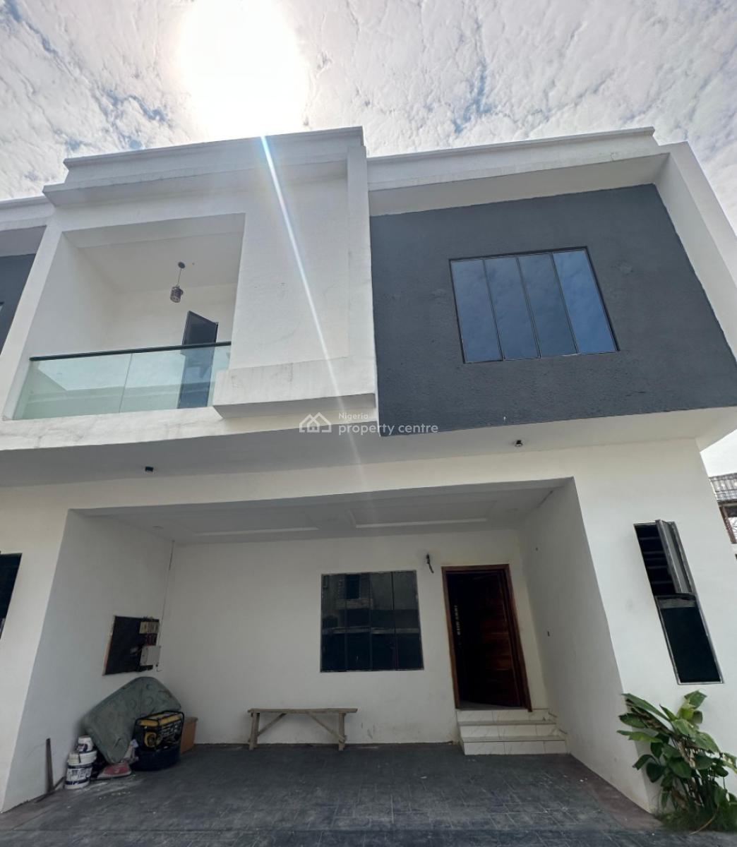 Well-built 4 Bedroom Terrace Duplex in a Flood Free Area, Located at Orchid Road, Lekki Axis, Lekki, Lagos, Terraced Duplex for Sale