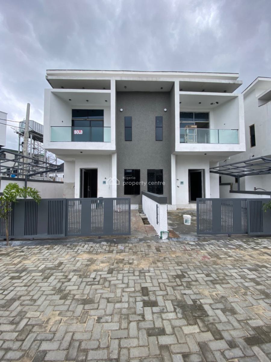 4 Bedroom Semi Detached Duplex with Bq, Orchid, Ikota, Lekki, Lagos, Semi-detached Duplex for Sale