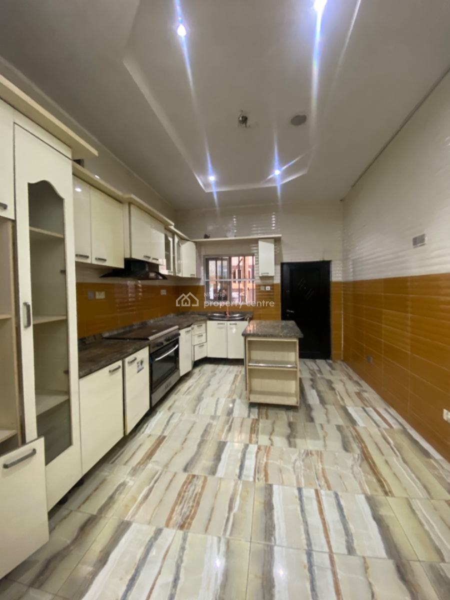 Spacious 4 Bedroom Semi Detached Duplex with Bq and Inverter, Chevron, Lekki, Lagos, Semi-detached Duplex for Rent