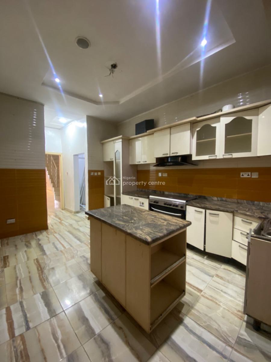 Spacious 4 Bedroom Semi Detached Duplex with Bq and Inverter, Chevron, Lekki, Lagos, Semi-detached Duplex for Rent