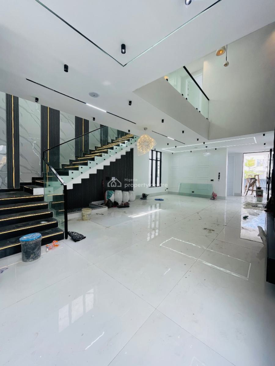 Remarkably Built Luxury 5 Bedroom Smart Home with Swimming Pool, Gym Room, 2nd Toll Gate, Lekki, Lagos, Detached Duplex for Sale