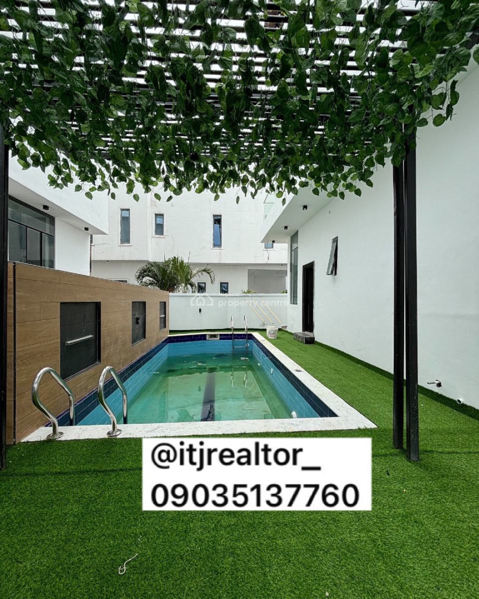 Massive 5 Bedroom Detached Duplex with Pool, Cinema and Bq, Osapa London, Osapa, Lekki, Lagos, Detached Duplex for Sale