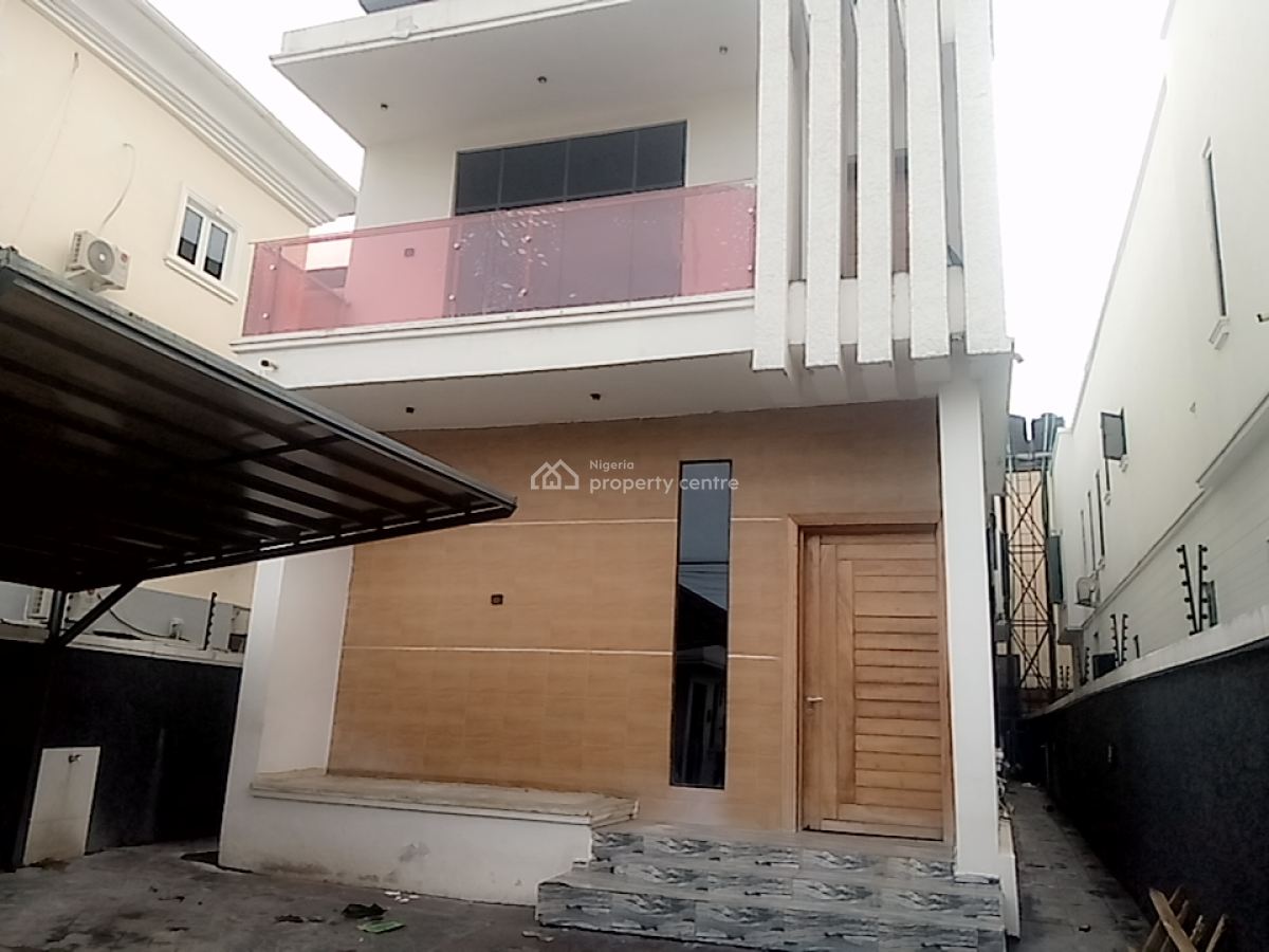 a Neatly and Massively Built 5 Bedroom Fully Detached Duplex and a Bq, Osapa, Lekki, Lagos, Detached Duplex for Rent