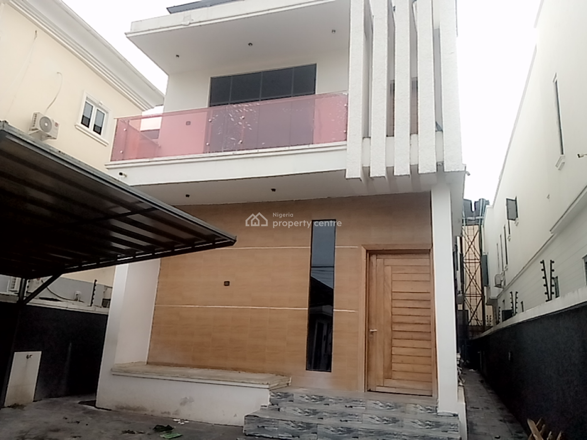 a Neatly and Massively Built 5 Bedroom Fully Detached Duplex and a Bq, Osapa, Lekki, Lagos, Detached Duplex for Rent