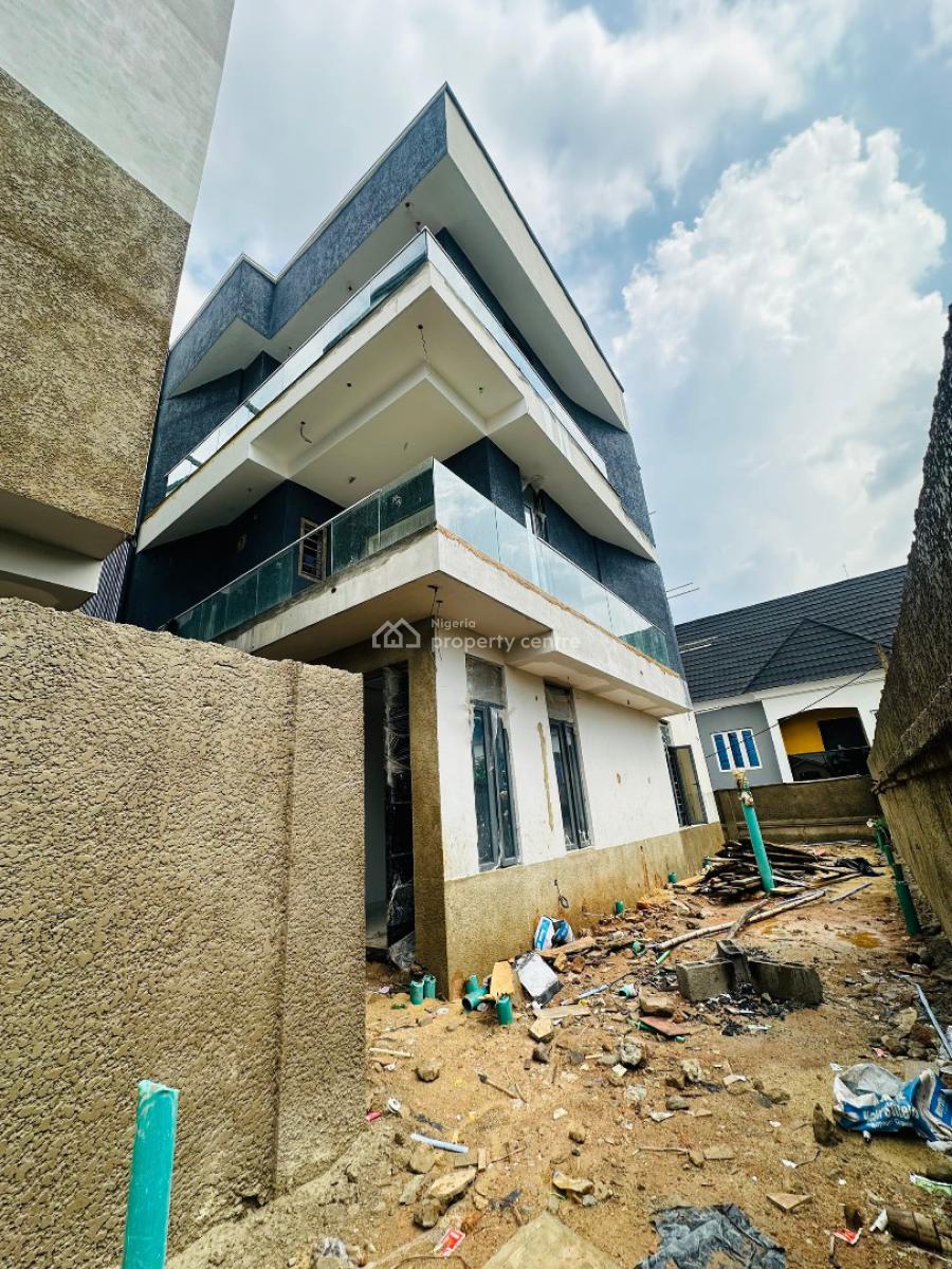 Exquisitely Built 5 Bedroom Semi Detached Duplex with Bq, Exquisitely Designed Home with Bq/driveway in a Secured Estate, Omole Phase 1, Ikeja, Lagos, Semi-detached Duplex for Sale