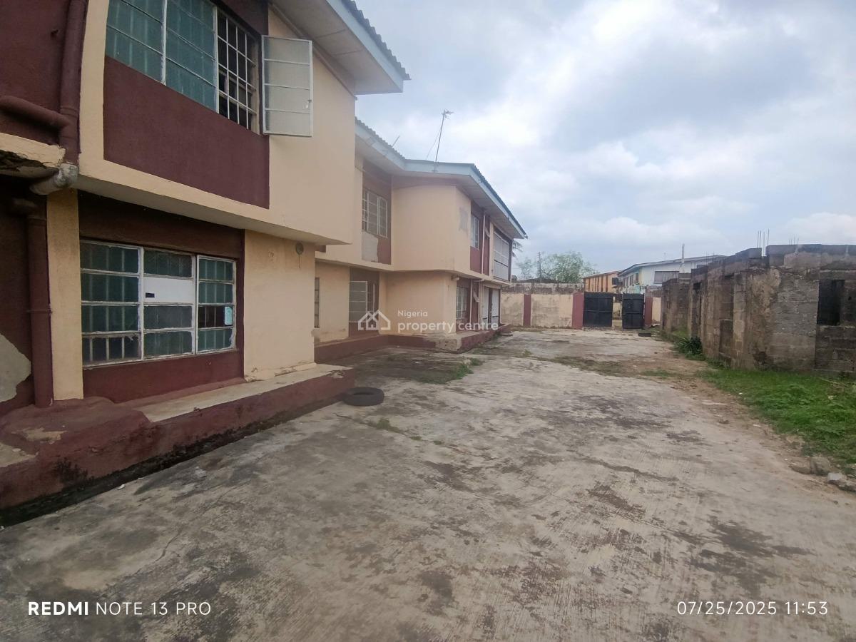 2 Nos of 3 Bedroom Flat Flat and 4 Nos of Mini Flat All Tiles Floor, Egbeda, Alimosho, Lagos, Block of Flats for Sale