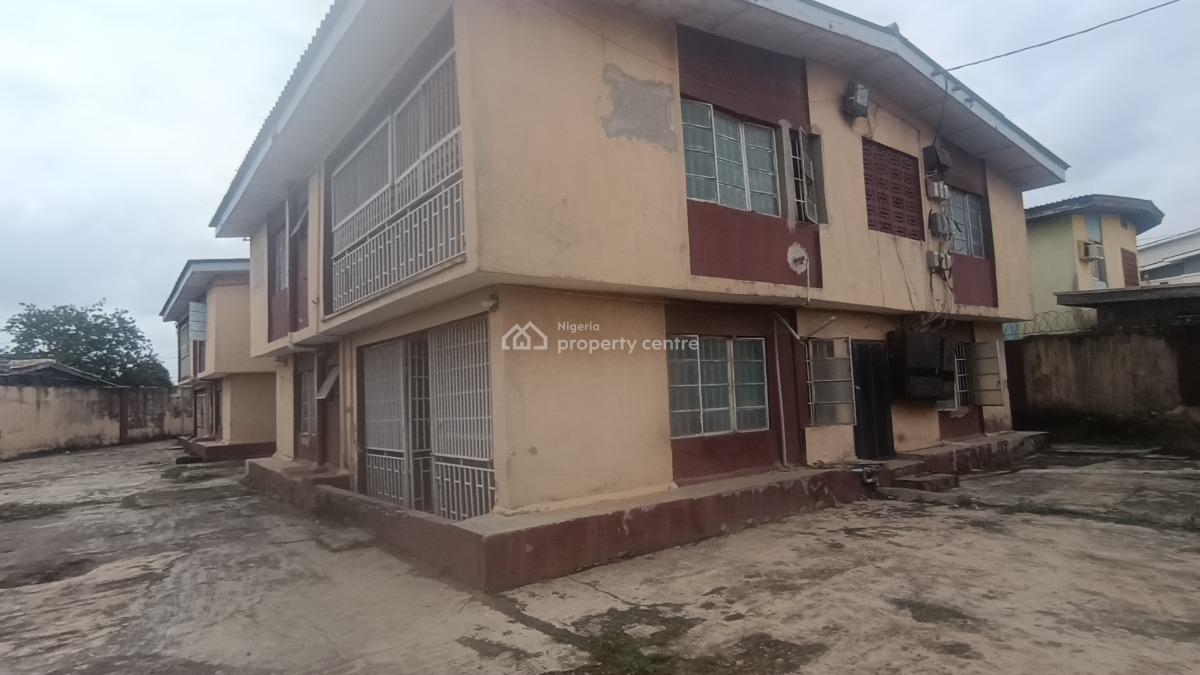 2 Nos of 3 Bedroom Flat Flat and 4 Nos of Mini Flat All Tiles Floor, Egbeda, Alimosho, Lagos, Block of Flats for Sale