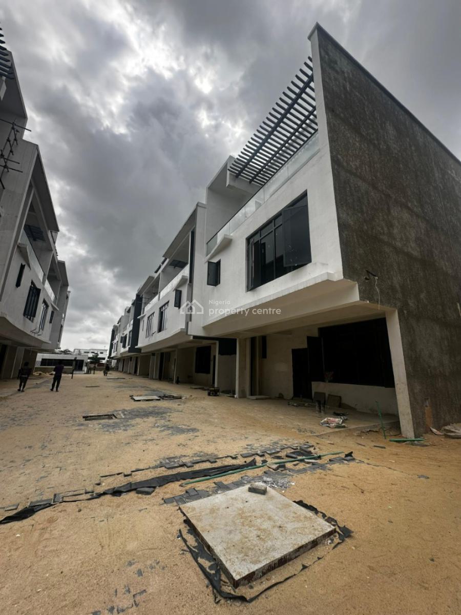 Luxurious 2 Bedroom Terrace with Bq, Woodland Estate Off Nike Art Gallery Road, Ikate, Lekki, Lagos, Terraced Duplex for Sale