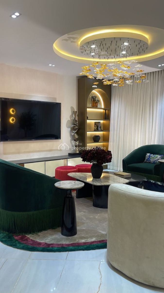 Luxurious 3-bedroom Waterfront Apartment in Banana Island, Banana Island, Ikoyi, Lagos, Flat / Apartment Short Let