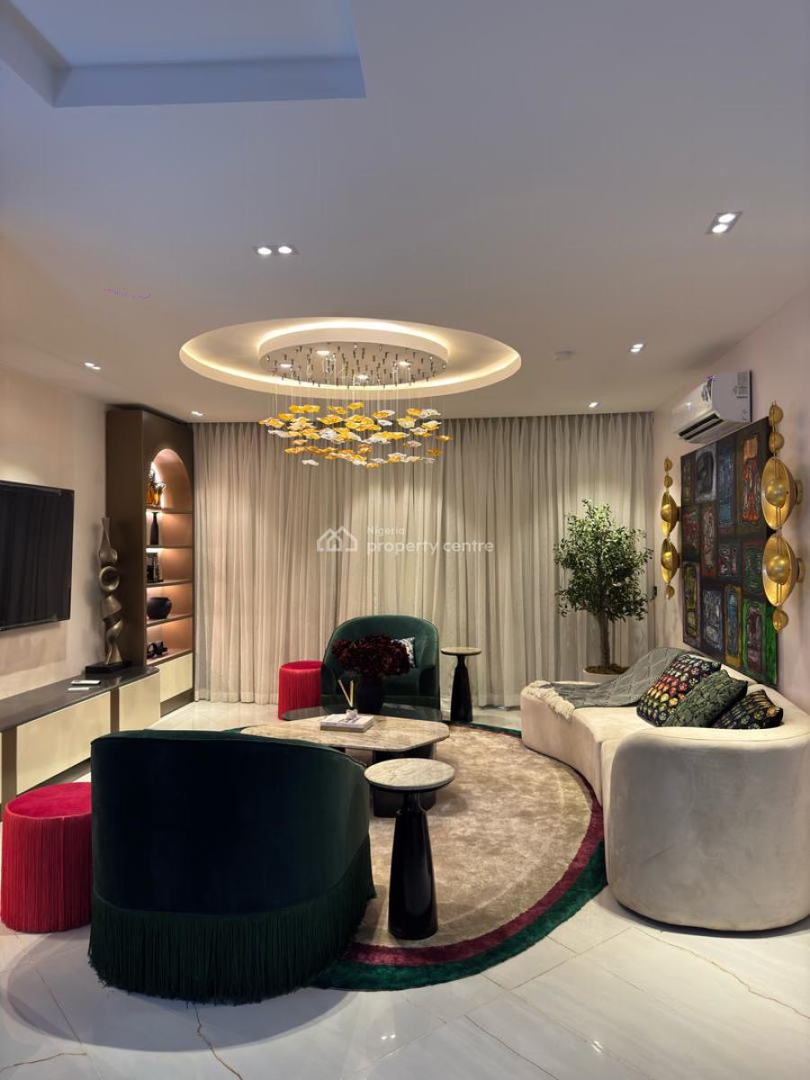 Luxurious 3-bedroom Waterfront Apartment in Banana Island, Banana Island, Ikoyi, Lagos, Flat / Apartment Short Let