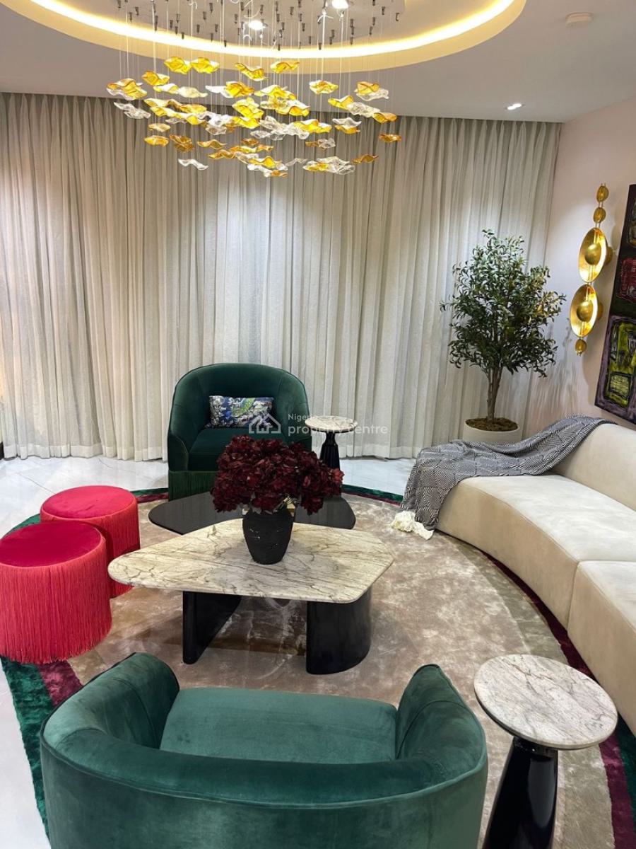 Luxurious 3-bedroom Waterfront Apartment in Banana Island, Banana Island, Ikoyi, Lagos, Flat / Apartment Short Let