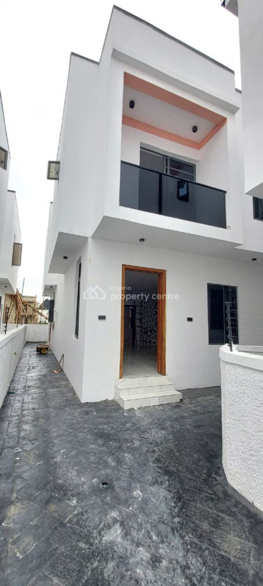 Brand New 4 Bedroom Semi Detached Duplex with 1bq, Ikota, Lekki, Lagos, Semi-detached Duplex for Sale