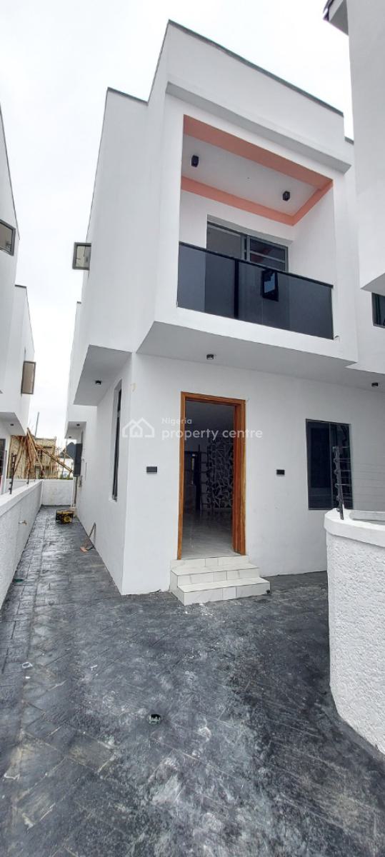 Brand New 4 Bedroom Semi Detached Duplex with 1bq, Ikota, Lekki, Lagos, Semi-detached Duplex for Sale