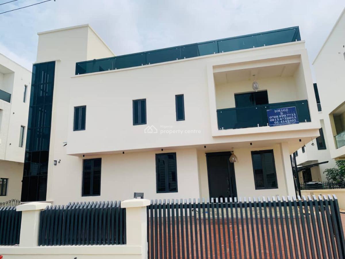 New Built Contemporary Fully Detached 5 Bedroom House, Victory Park Estate, Lekki, Lagos, Detached Duplex for Sale