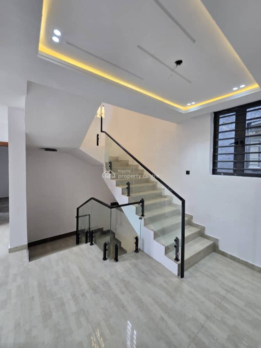 Brand New Smart 5 Bedrooms Home with Bq, Off Durosimi Etti Road, Lekki Phase 1, Lekki, Lagos, Detached Duplex for Sale