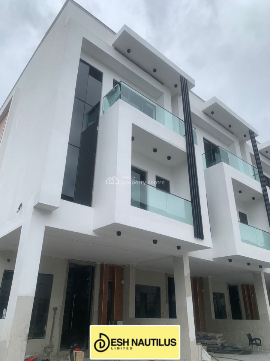 Luxury 4 Bedroom Terrace Duplex, Osapa, Lekki, Lagos, House for Sale