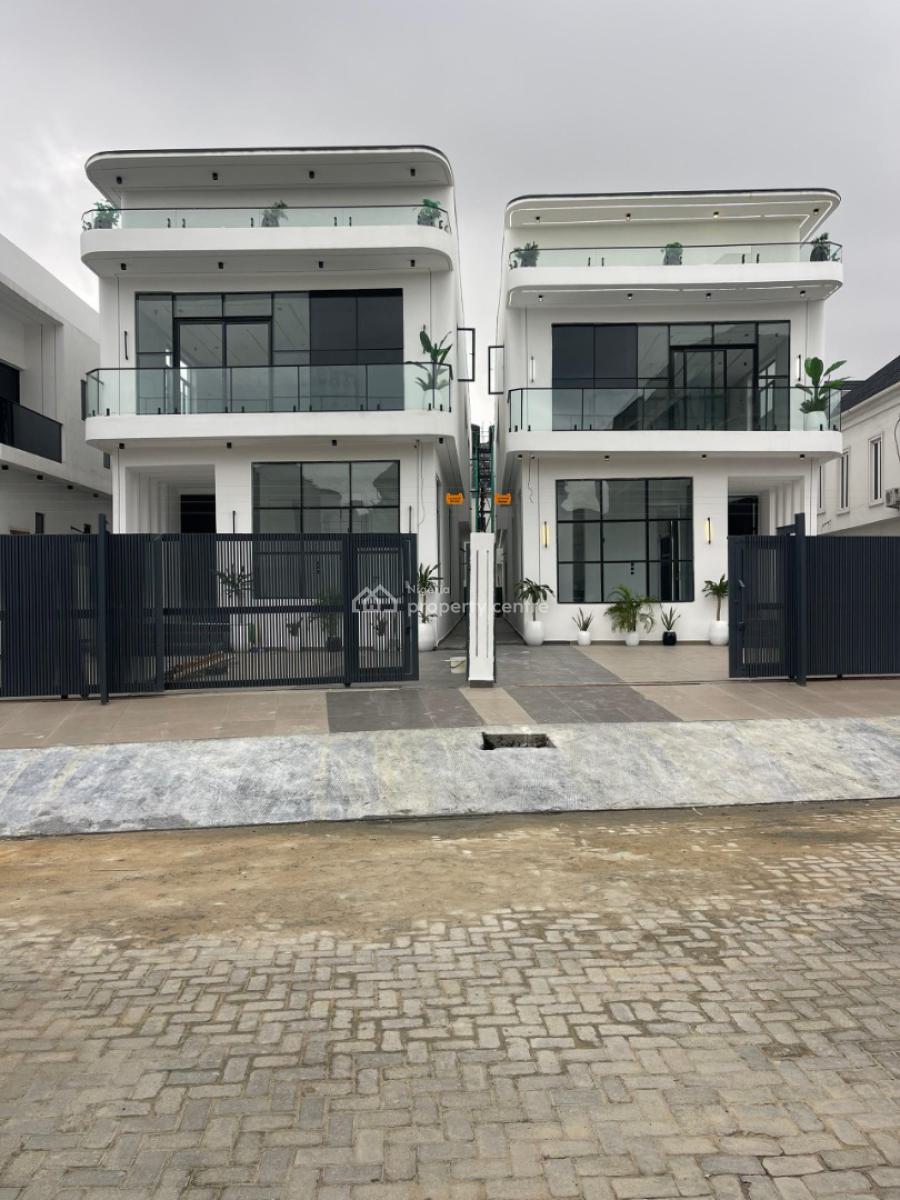 Luxury 5bedroom Fully Detached Duplex in Chevron, Chevron Toll Gate Lekki Lagos, Lekki, Lagos, Detached Duplex for Sale