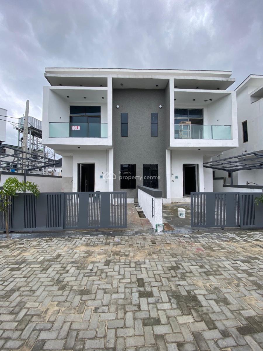 4 Bedroom Semi Detached Duplex with a Room Bq, Orchid, Lekki, Lagos, Semi-detached Duplex for Sale