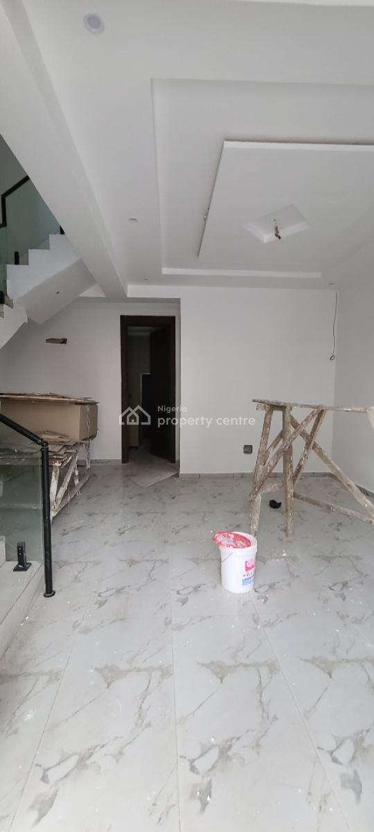 Magnificently Built 4 Bedroom Terrace Duplex +bq, Off Adeniran Ogunsanya, Surulere, Lagos, Terraced Duplex for Sale