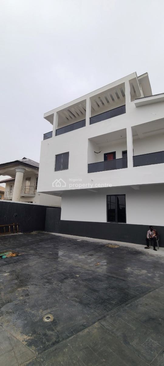 Magnificently Built 4 Bedroom Terrace Duplex +bq, Off Adeniran Ogunsanya, Surulere, Lagos, Terraced Duplex for Sale