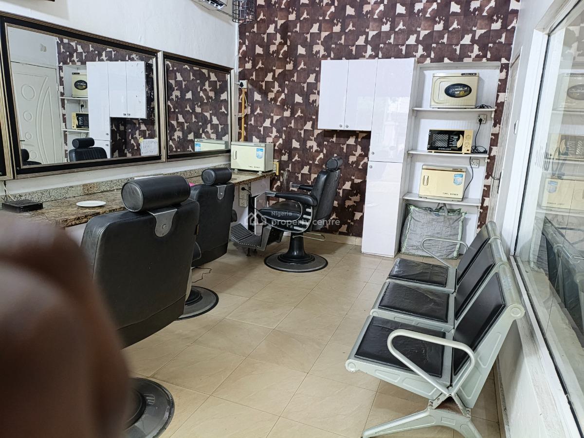Barbershop with with Equipment, Opebi, Ikeja, Lagos, Shop for Rent