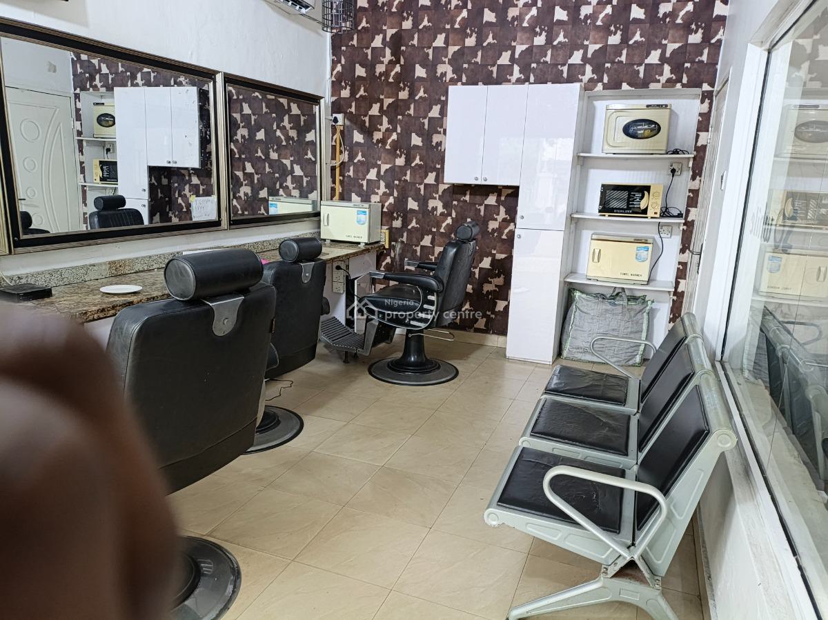 Barbershop with with Equipment, Opebi, Ikeja, Lagos, Shop for Rent