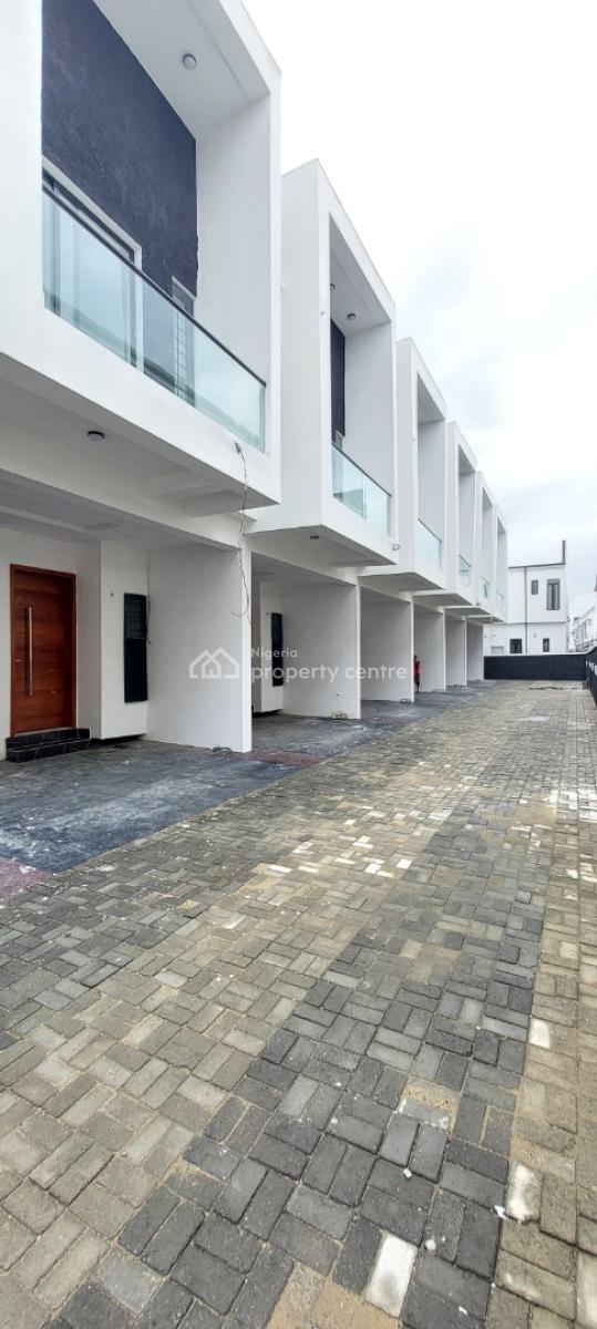 Brand New 4 Bedroom Terrace Duplex with 1bq, Ikota, Lekki, Lagos, Terraced Duplex for Sale