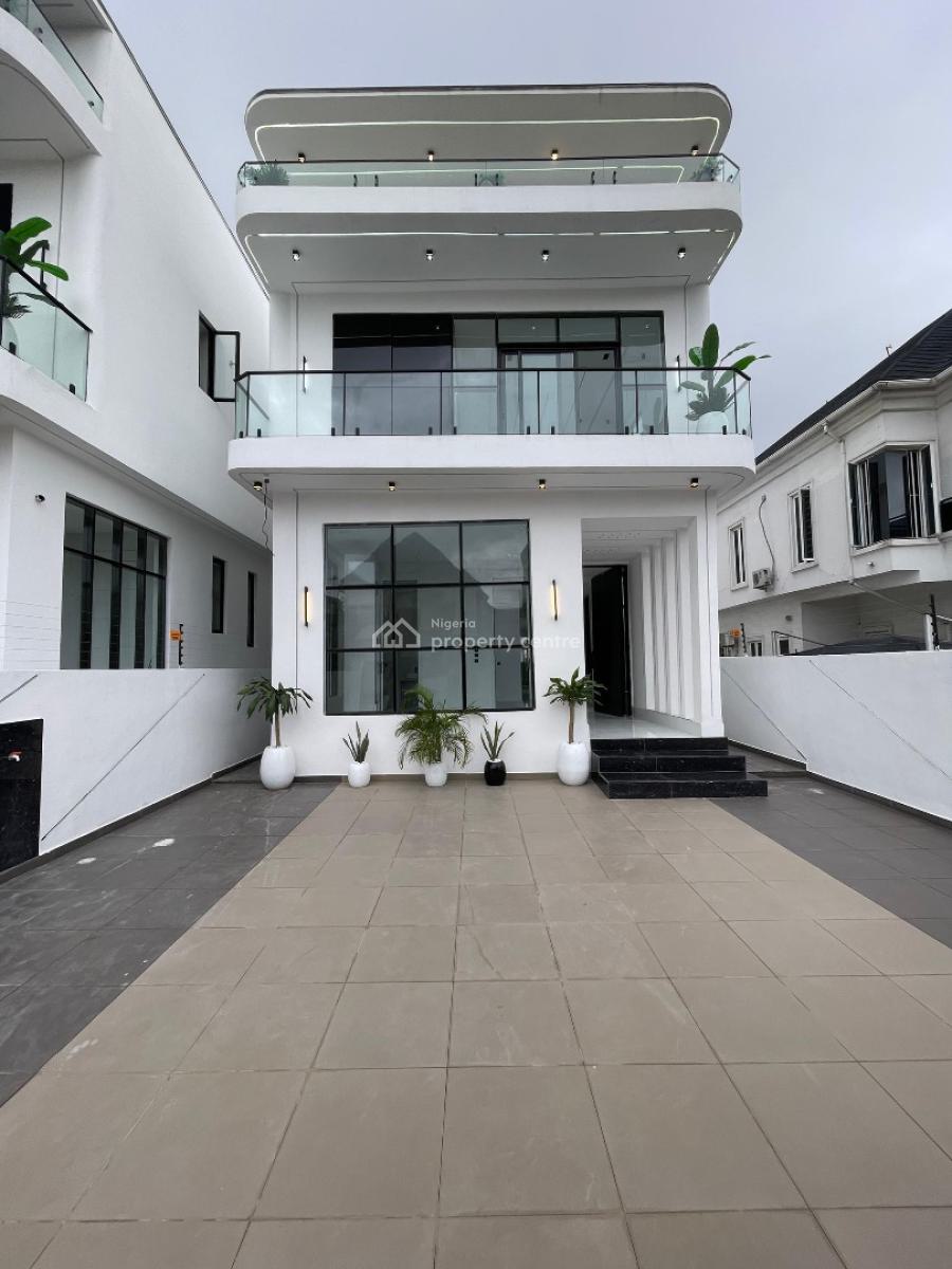 Luxury 5 Bedroom Fully Detached Duplex, Chevron Toll Gate, Lekki, Lagos, Detached Duplex for Sale