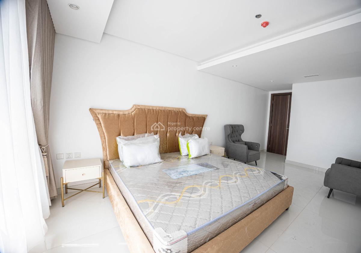 Fully Furnished 4 Bedroom Pent House  with a Room Bq, Blue Waters, Lekki, Lagos, House for Rent