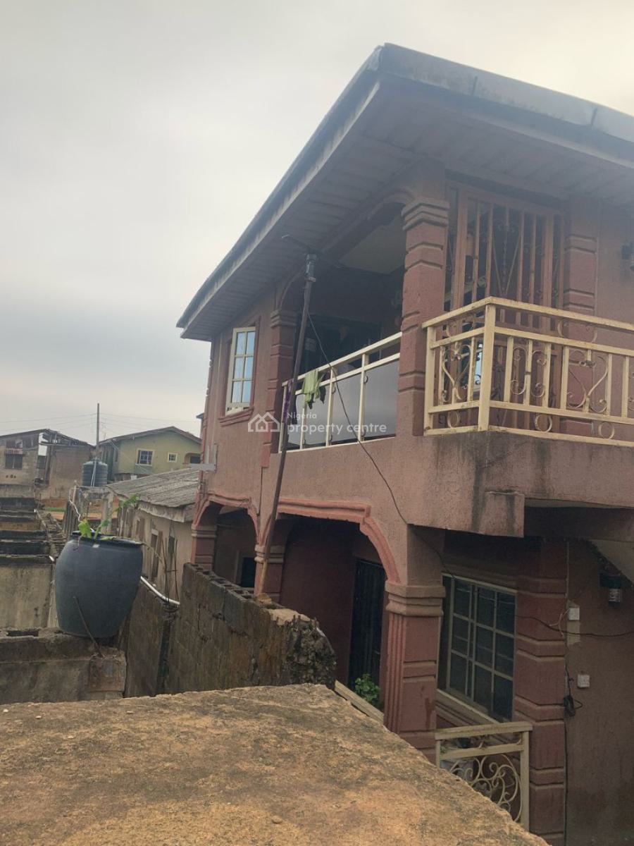 Inventory Property of a Story Building Fully Detached with a Bungalow, Via Agric, Isawo, Ikorodu, Lagos, Block of Flats for Sale