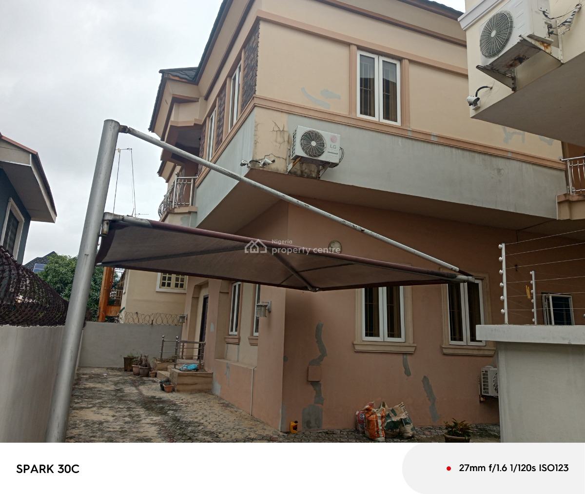 5 Bedroom Fully Detached Duplex with Room Bq, Ikota Villa Estate, Ikota, Lekki, Lagos, Detached Duplex for Rent