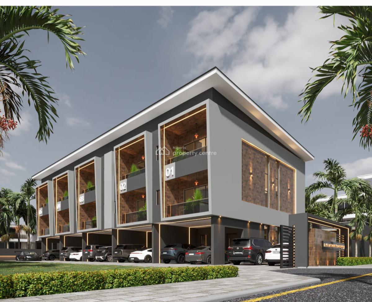 Specious Luxury 4 Bedroom Terrace Duplex with Bq, Lekki Scheme 2 World Class Premium Luxury Estate Amenities, Ogombo, Ajah, Lagos, Terraced Duplex for Sale