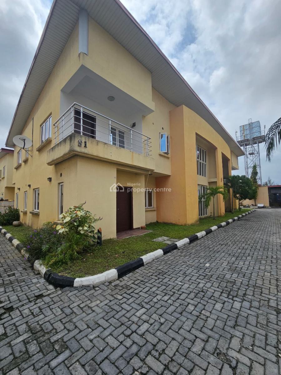 Lovely 4 Bedroom Semi Detached Duplex with Bq in a Secured Estate., Chevron, Lekki, Lagos, Semi-detached Duplex for Rent
